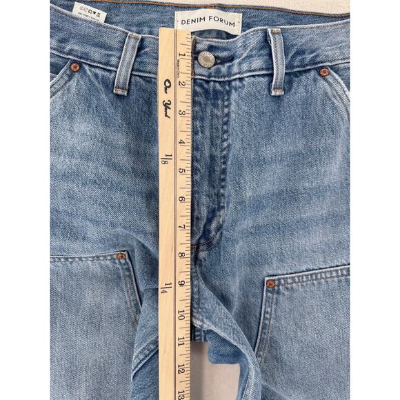 Aritzia Denim Forum The Carpenter Lo- Rise Loose Fit Utility Cargo Jean 27 4 6 - Picture 8 of 11